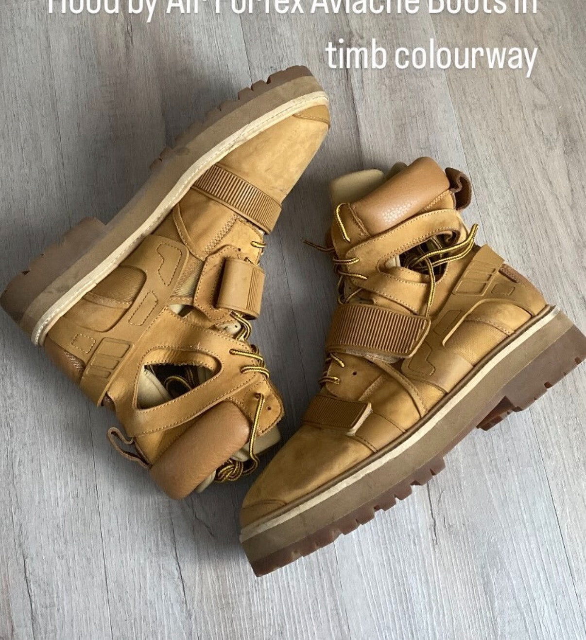 HoodByAir Avalanche Boots in Timber Colourway