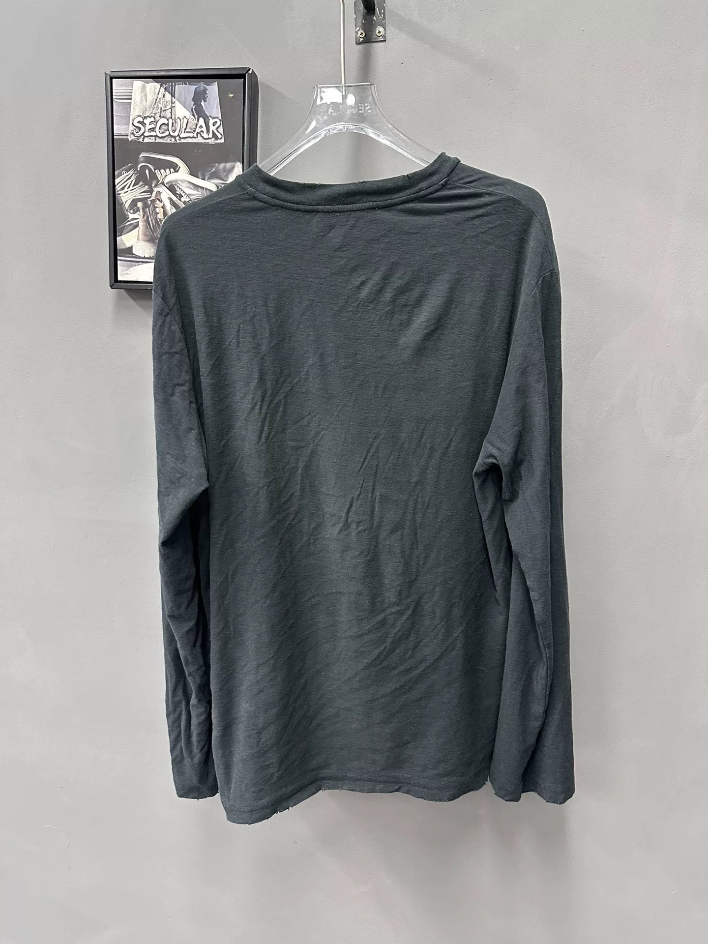 Acne Studios 1996 Long Sleeve Black Tee