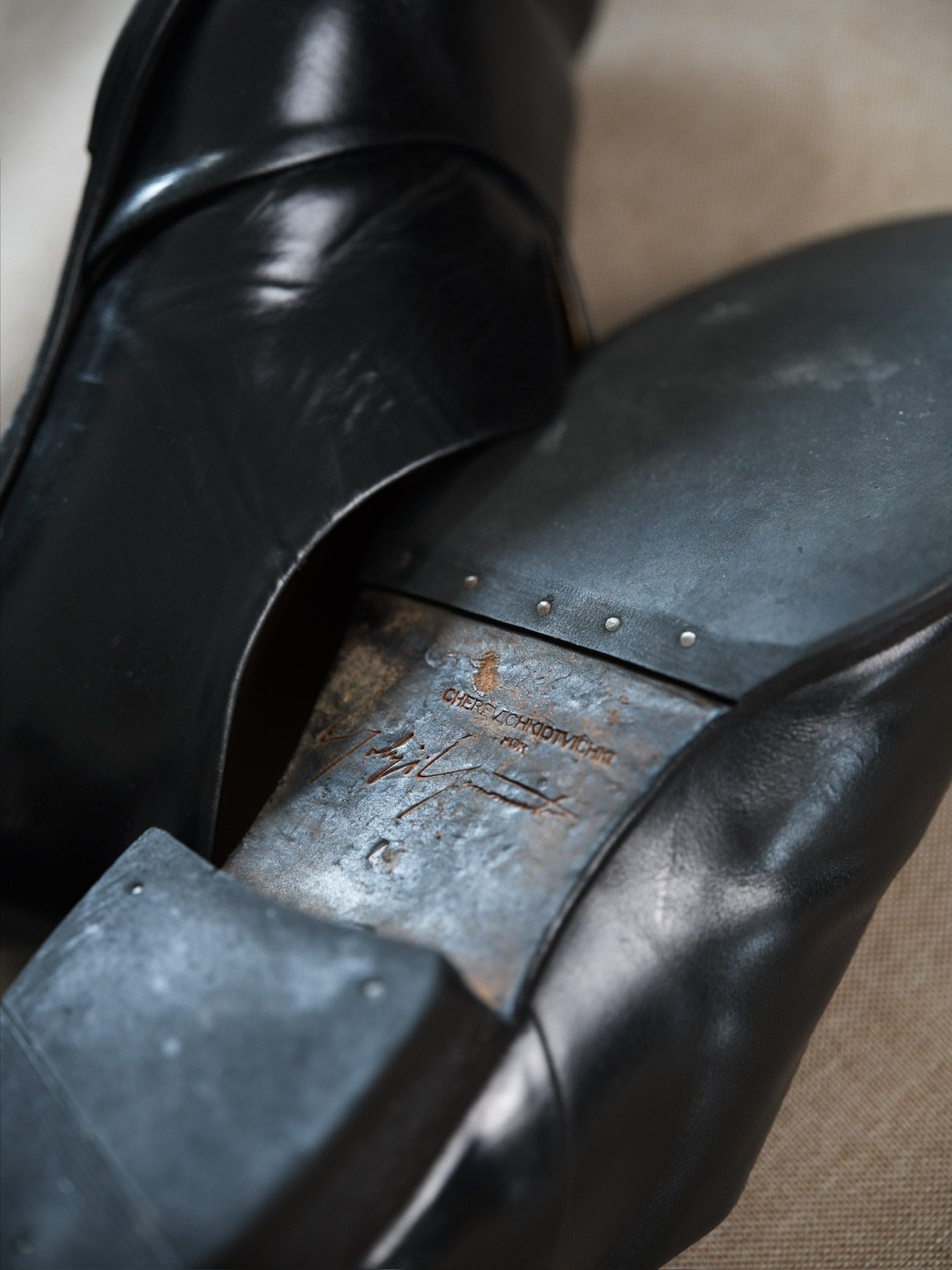 Yohji Yamamoto x cherevichkiotvichki Leather Shoes