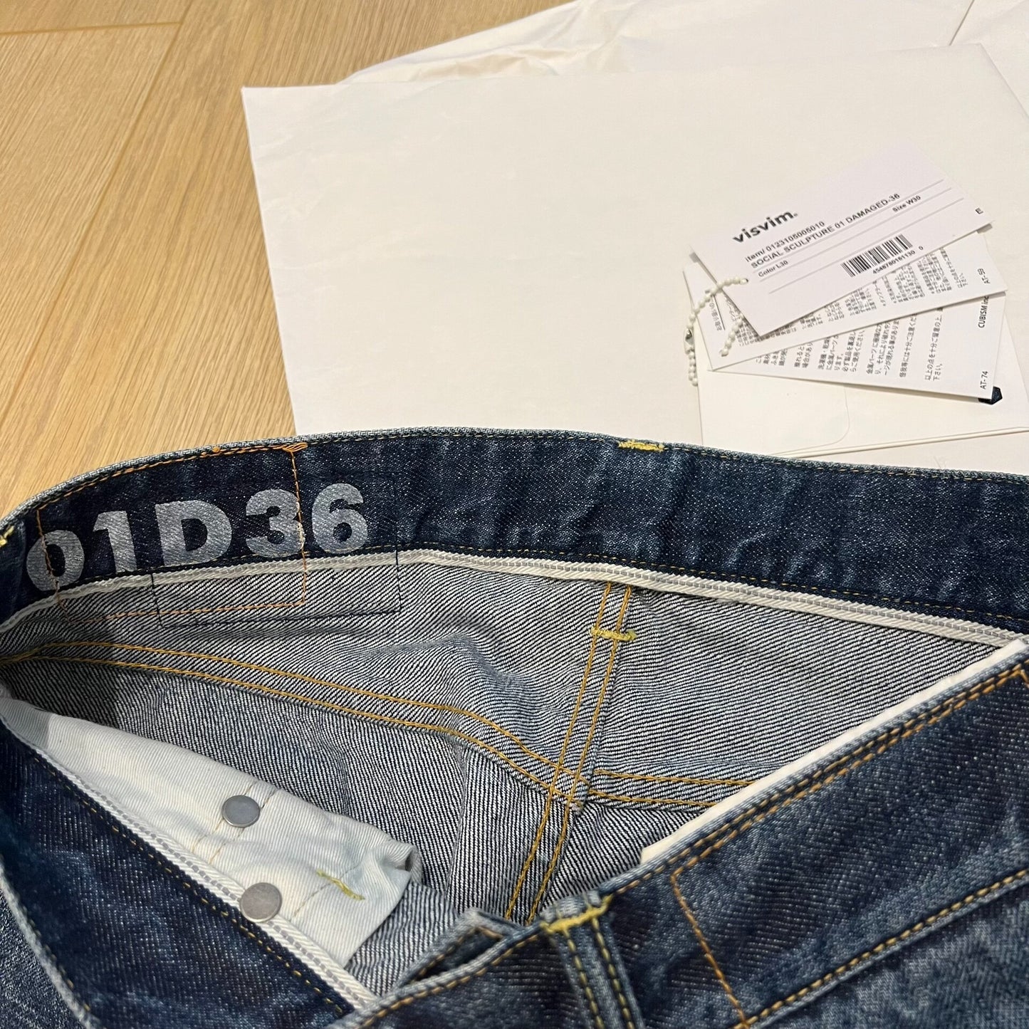 VISVIM 23SS SOCIAL SCULPTURE 01 DAMAGED36