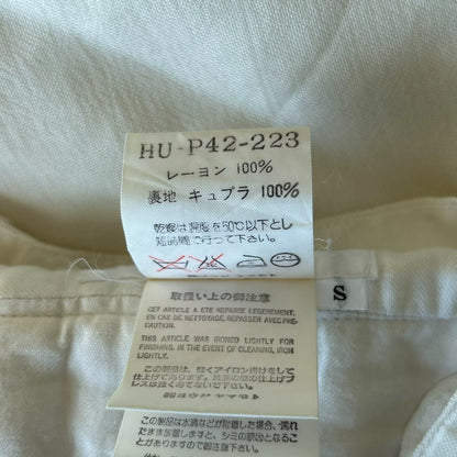 Yohji Yamamoto Silk Flared Pants