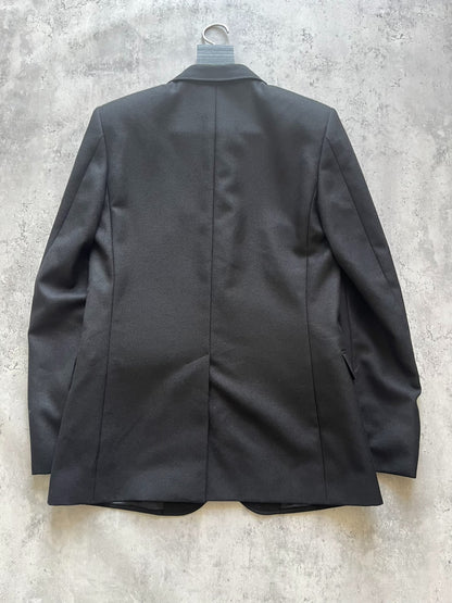 Saint Laurent Black Wool Slim Blazer