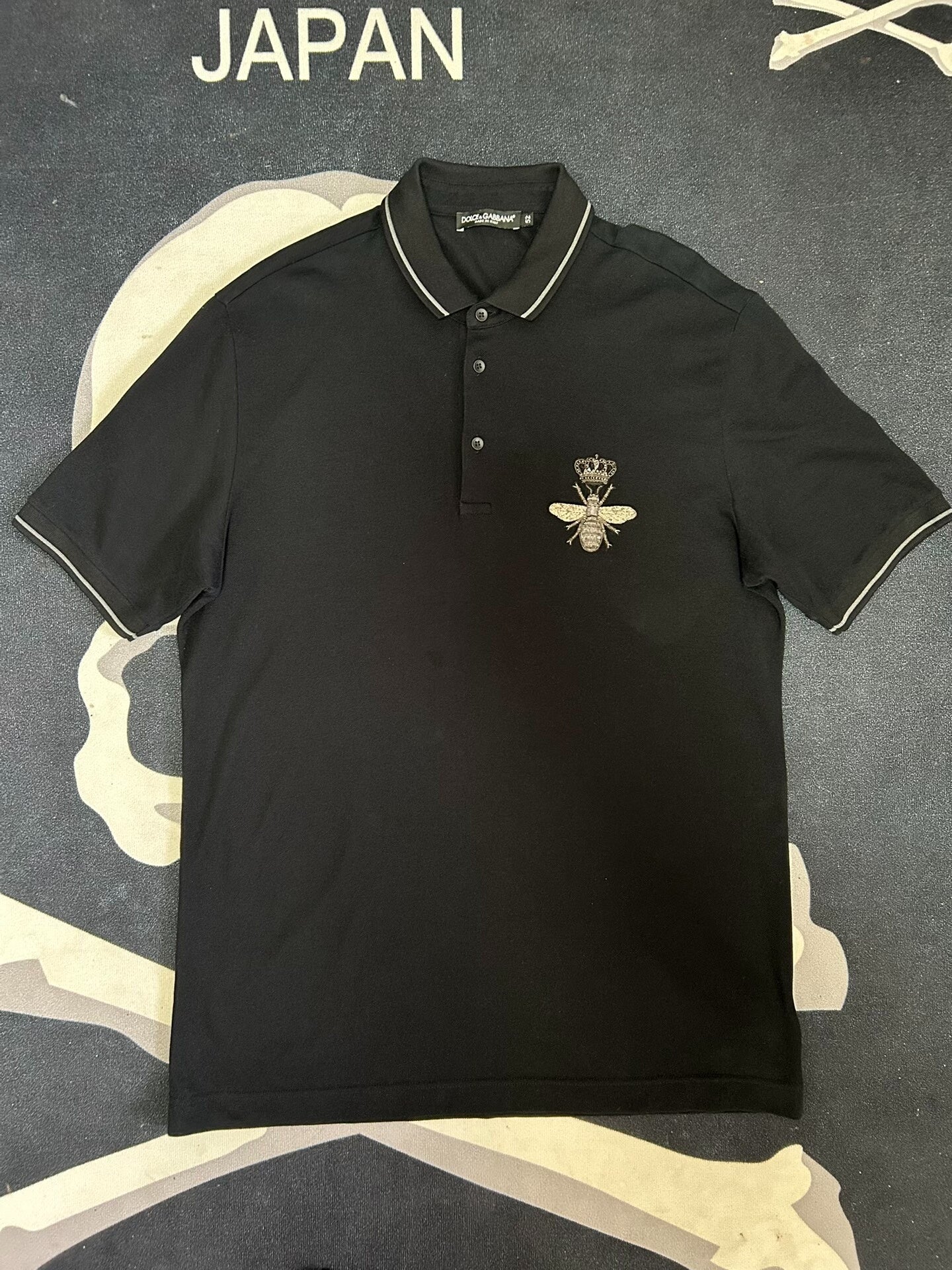Black Dolce & Gabbana Polo Shirt