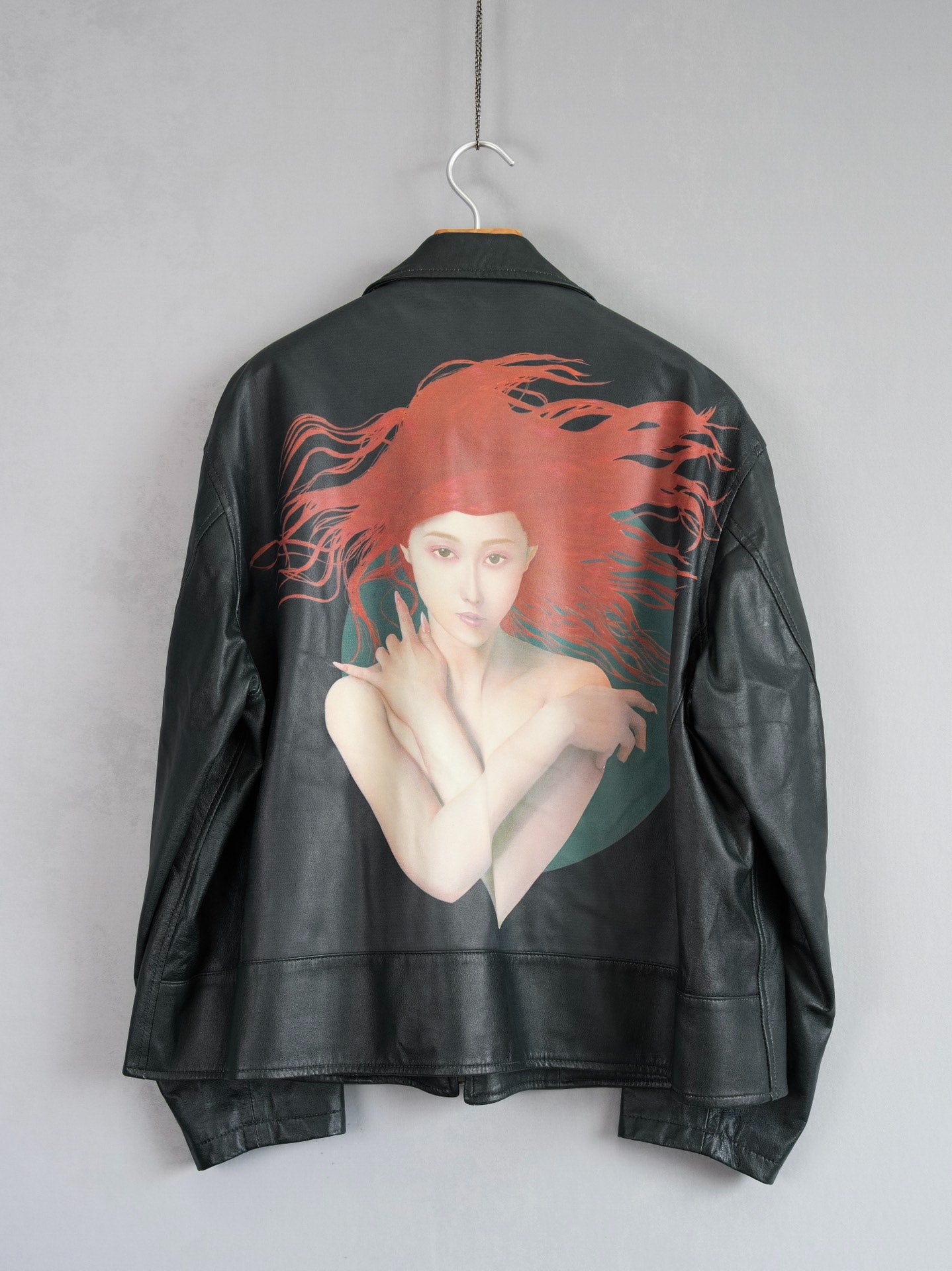 Yohji Yamamoto 18SS Sun Child Leather Jacket