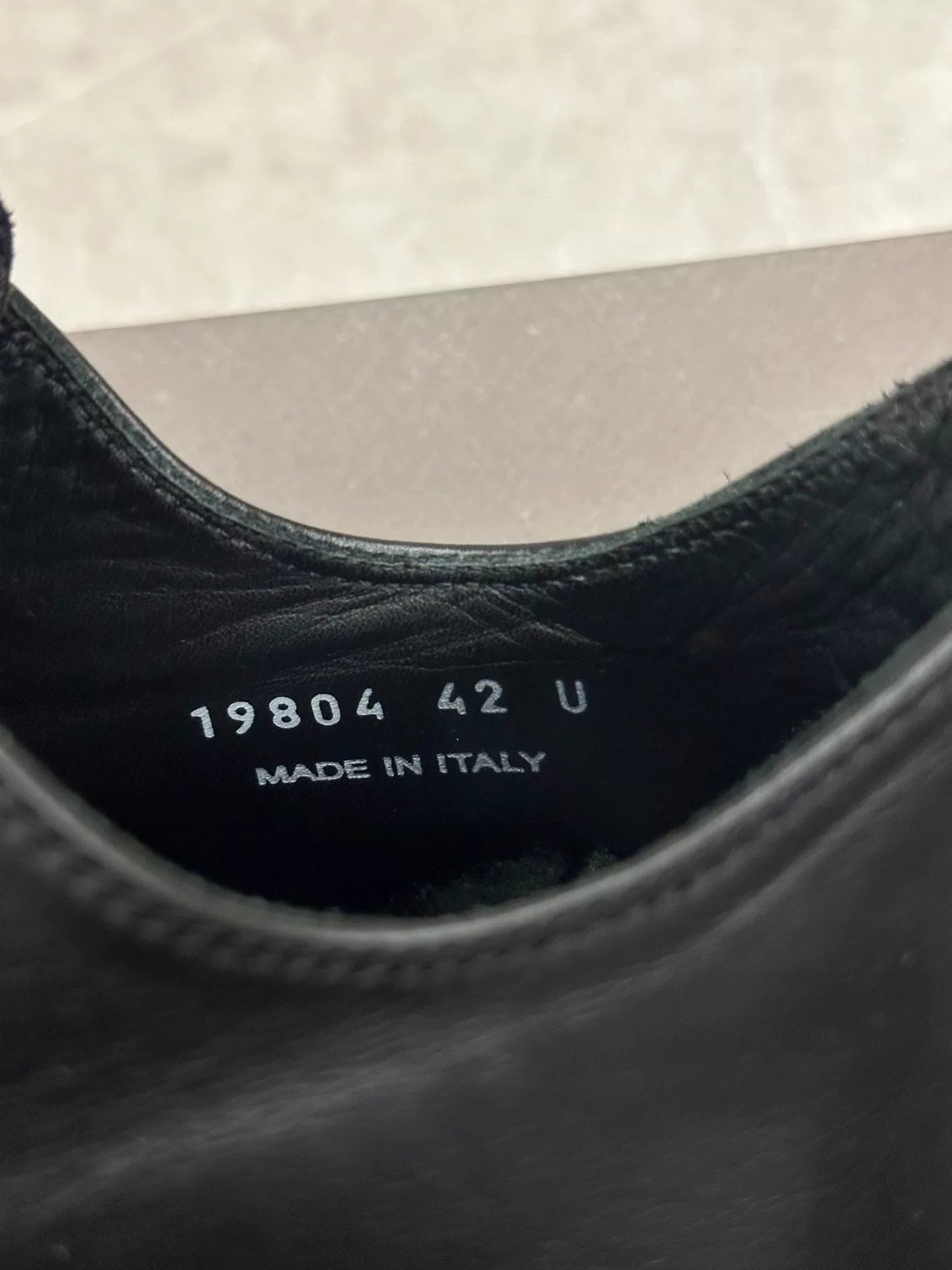 Rick Owens x Converse Black Leather Sneakers