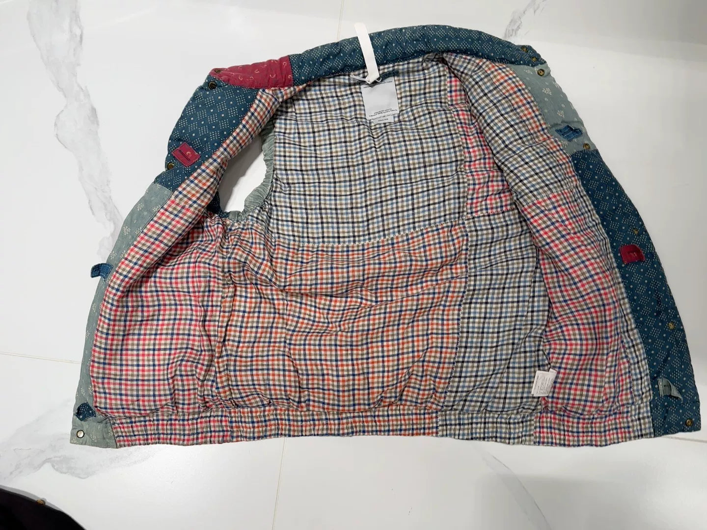 visvim Quilted Patchwork Down Vest