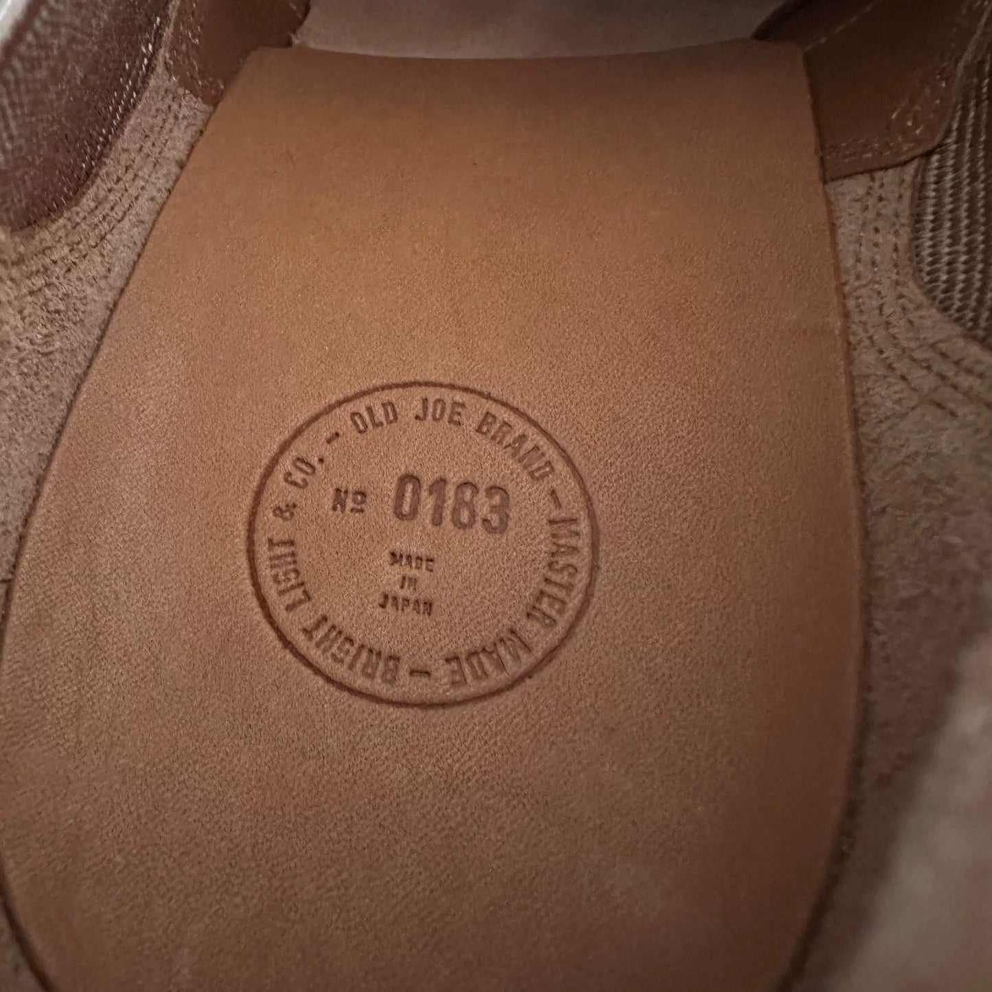 Old Joe Side-Gore Leather Sandals