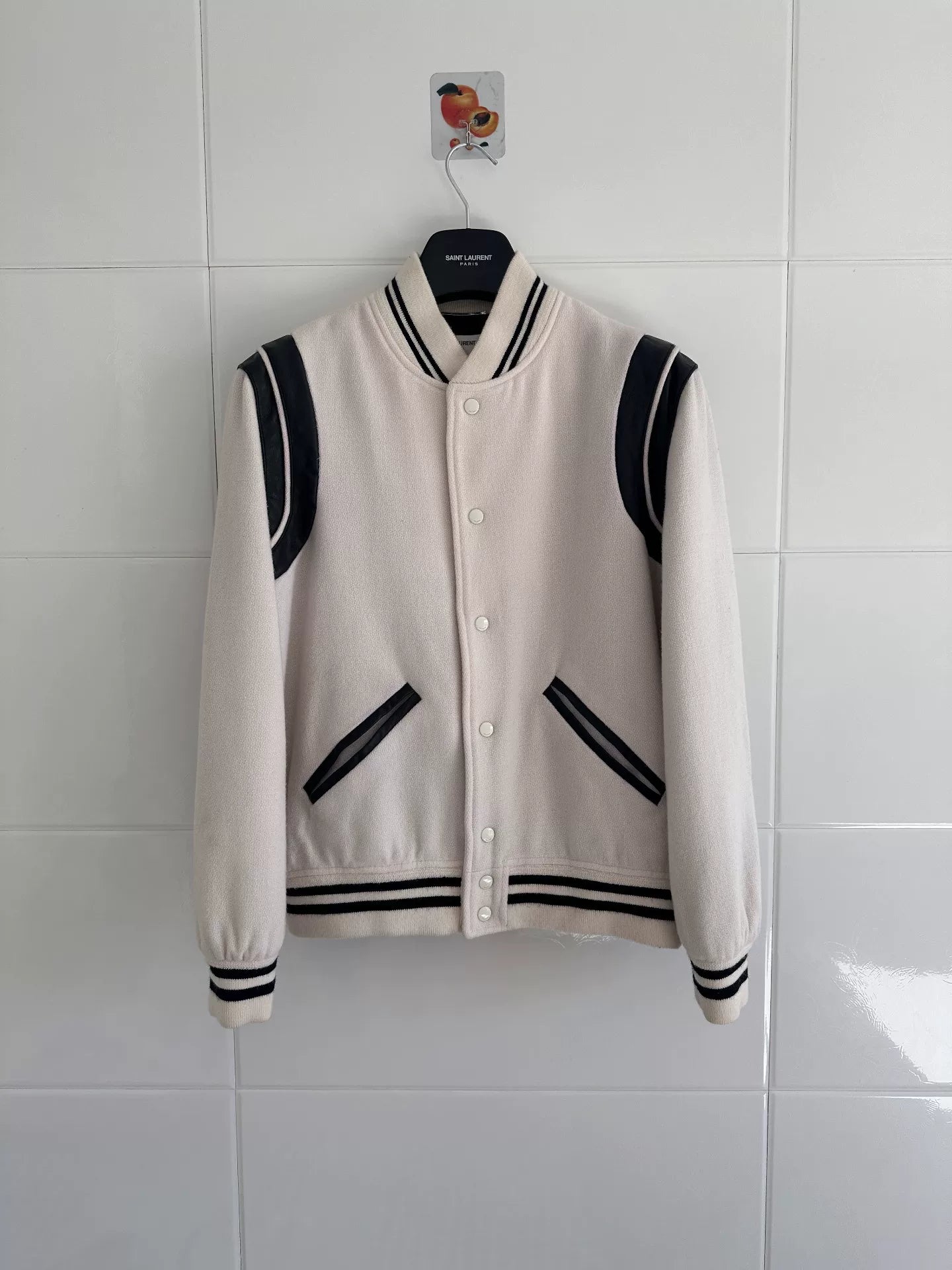 Saint Laurent 22FW Varsity Jacket
