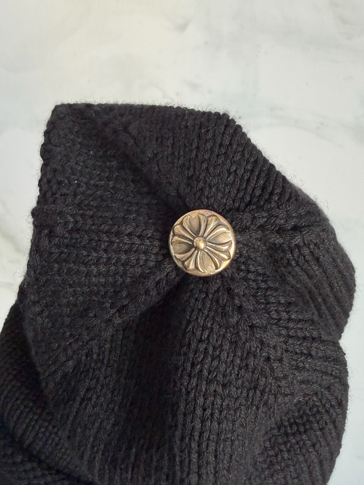Chrome Hearts Knit Cross Beanie Mask