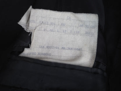 90s Gucci Black Leather Suit Jacket