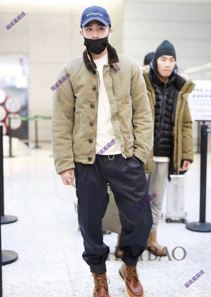 visvim deckhand alpaca wool jacket