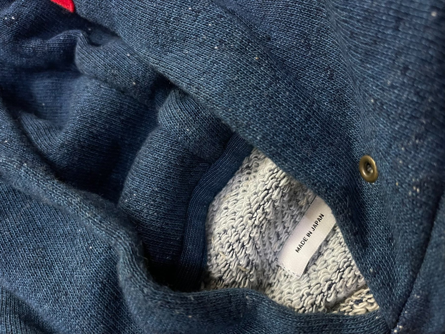 visvim indigo sweatshirt