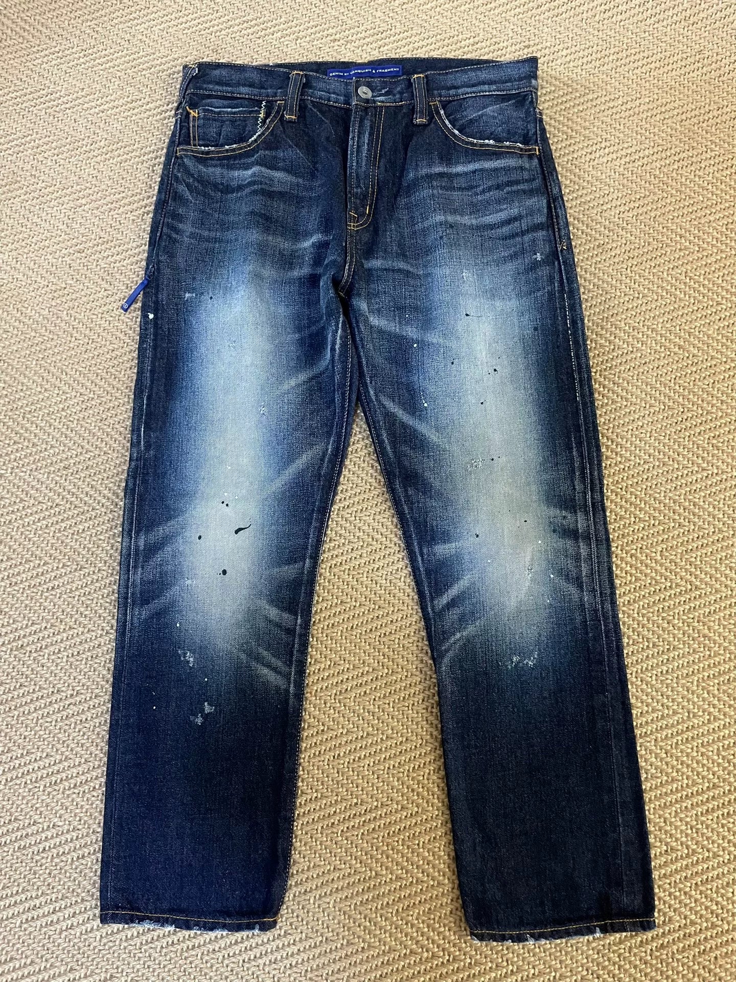 Vanquish Fragment Denim Lightning Jeans