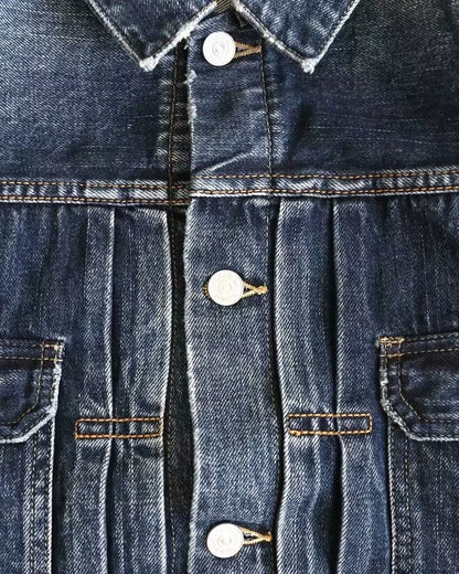 Visvim 25AW SS101 Blue Denim Jacket