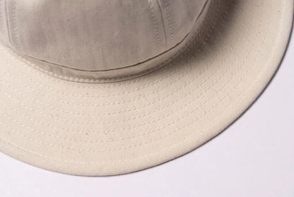 real mccoy's daisy bucket hat in off-white