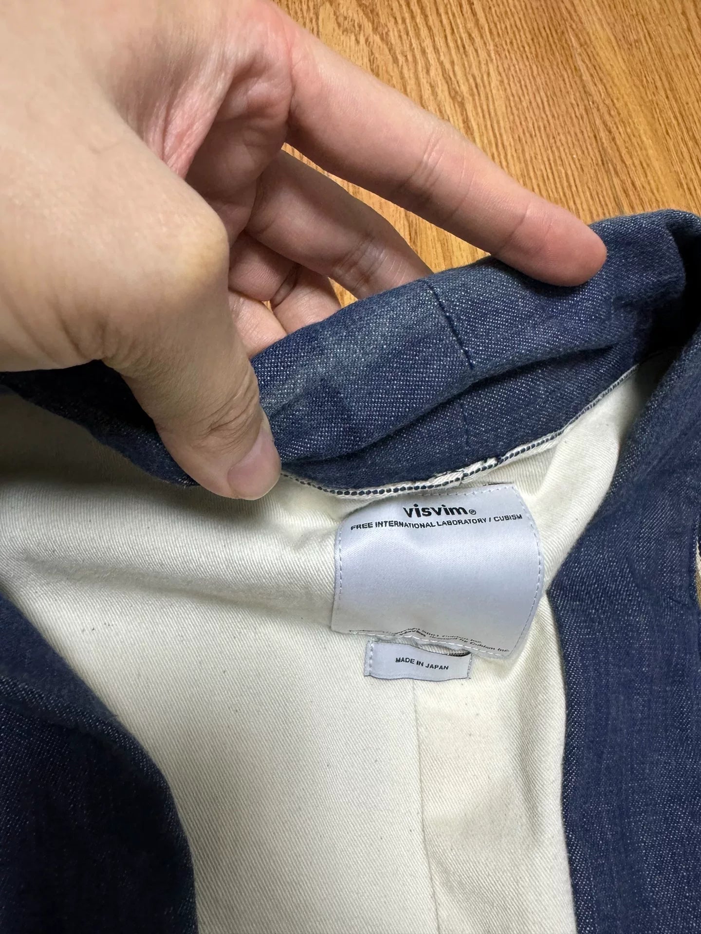 visvim sanjuro kimono jacket in khaki