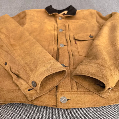 real mccoys joe mccoy suede leather jacket