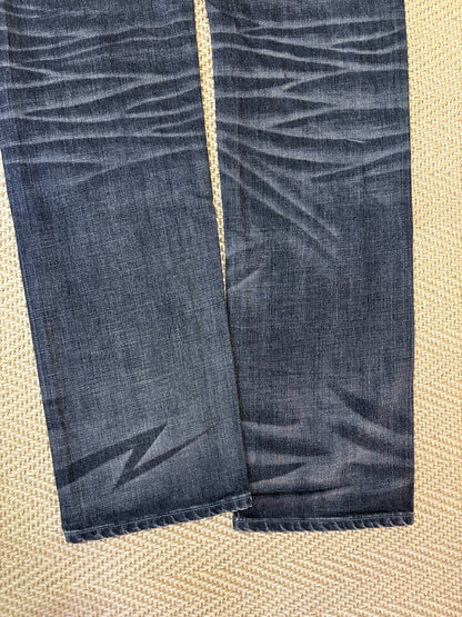 Neighborhood 07EX Distressed Wash Narrow Jeans