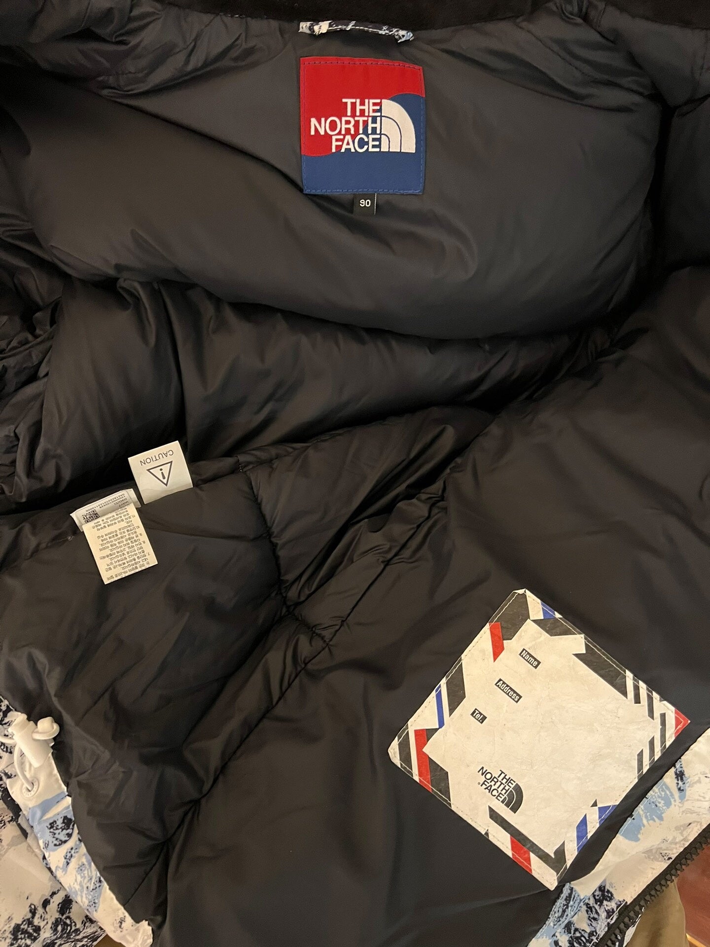 north face beijing team korea down parka