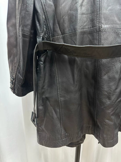 Yohji Yamamoto Leather Coat for Women
