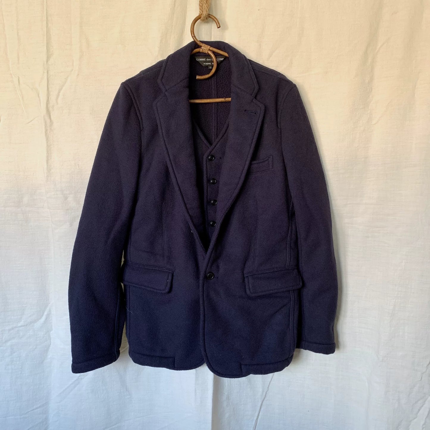 Comme des Garcons Homme Plus 01AW Fleece Suit Jacket