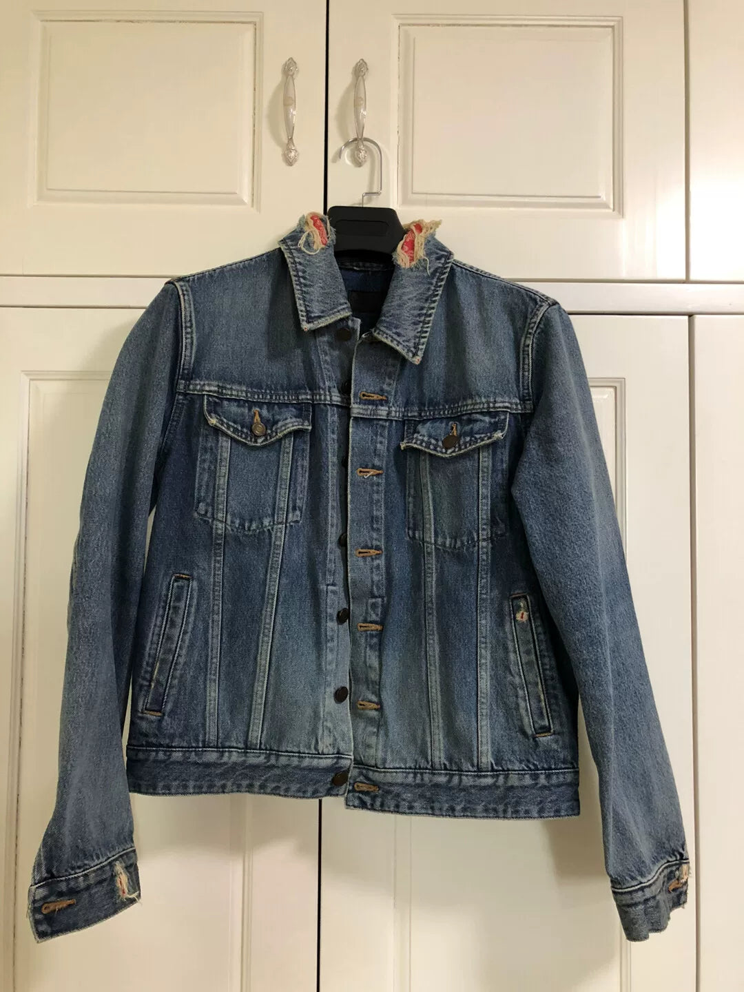 Saint Laurent Blue Denim Jacket