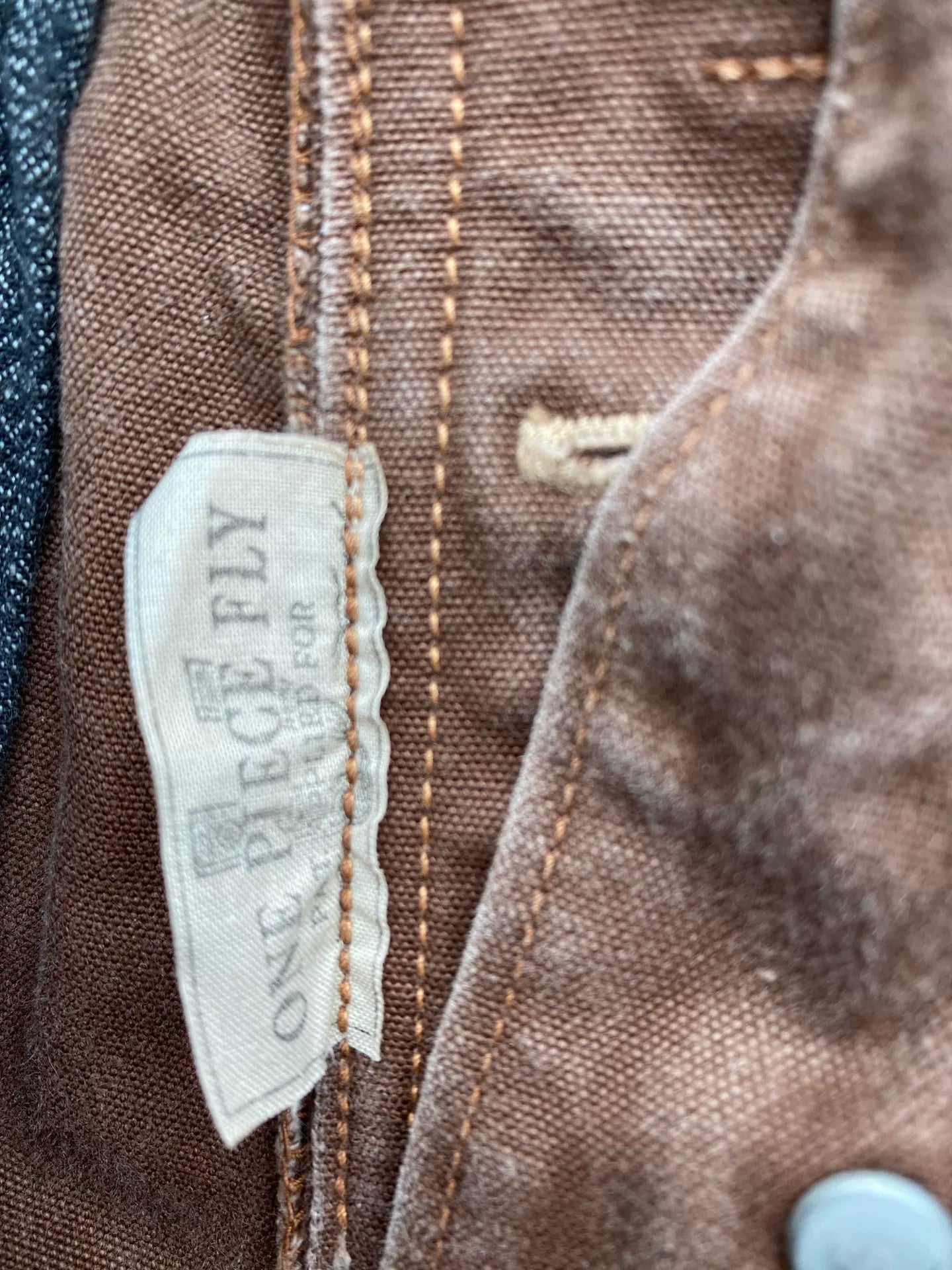 Brown Canvas Bootleggers DERRICKMAN Jacket