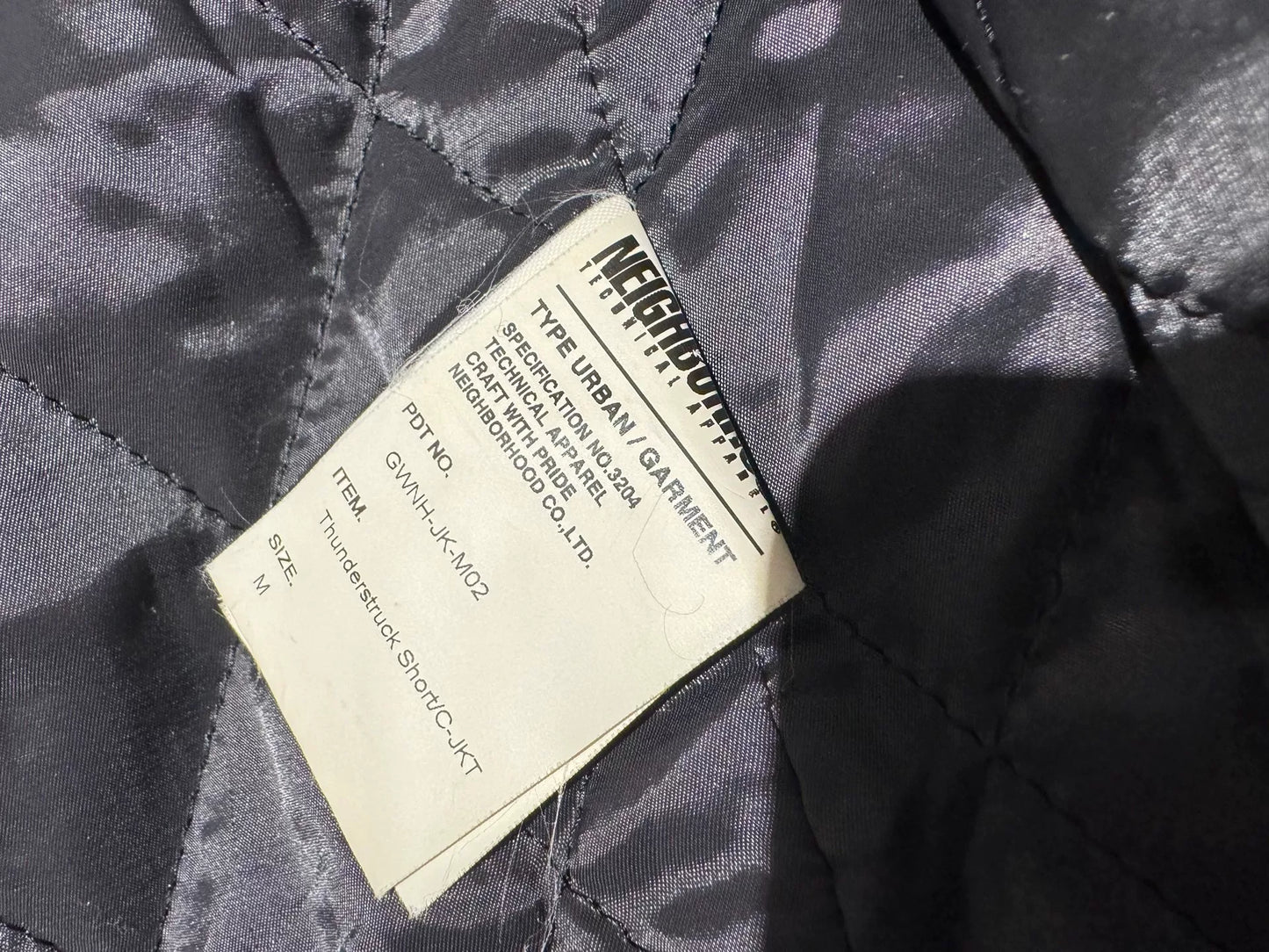 NEIGHBORHOOD Thunderstruck Short Jacket