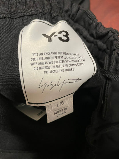 Y-3 Loose Wool Pants in Black