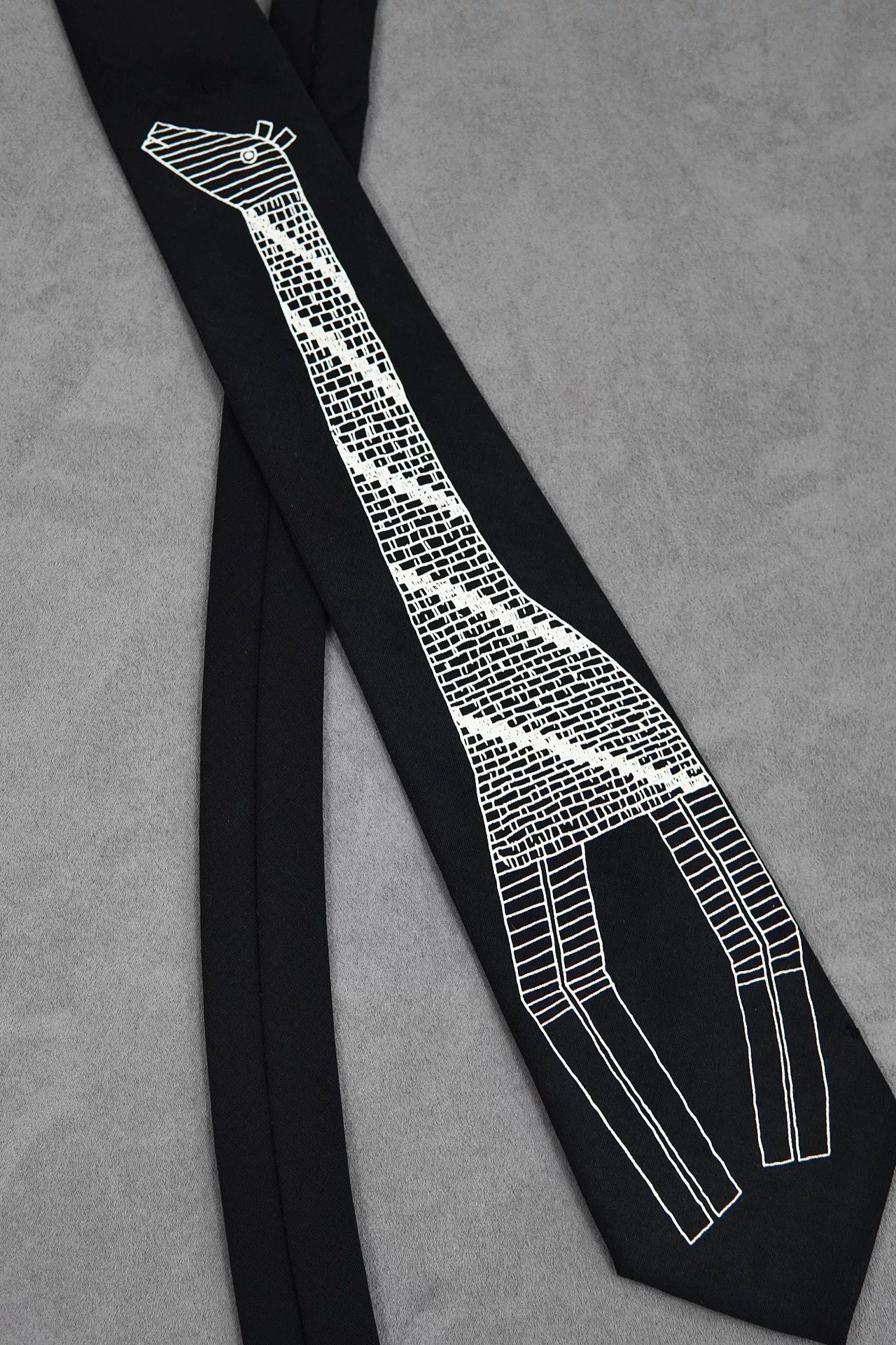 Yohji Yamamoto Giraffe Tie