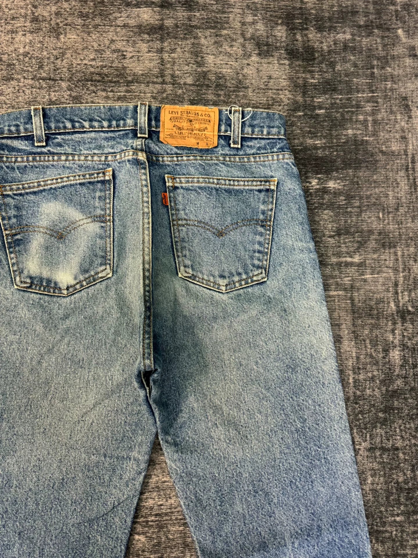 Vintage Levis 505 80s Blue Jeans