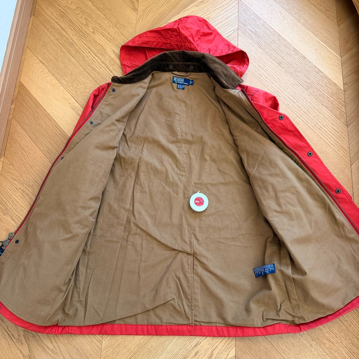 Vintage Heavy Waxed Outdoor Hooded Jacket