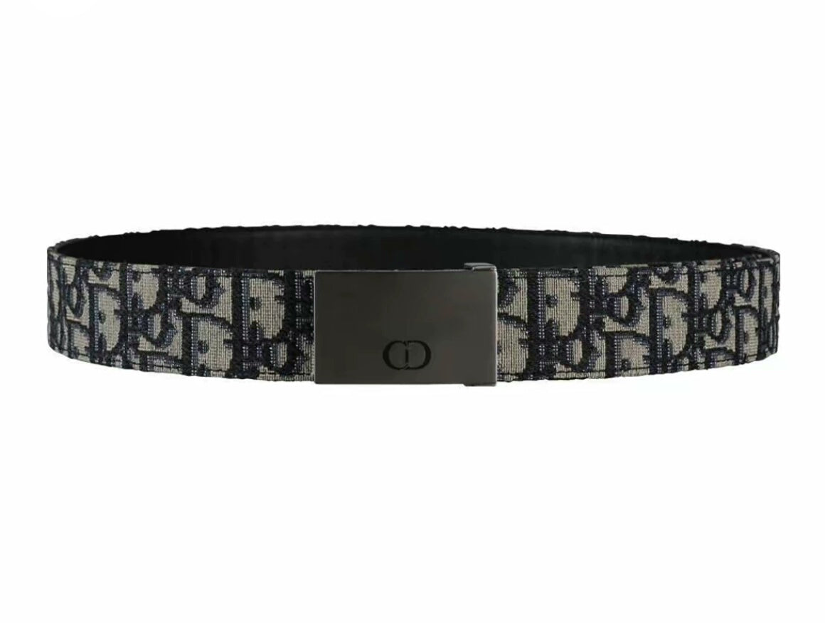 Dior Printed Belt with Box and Packaging