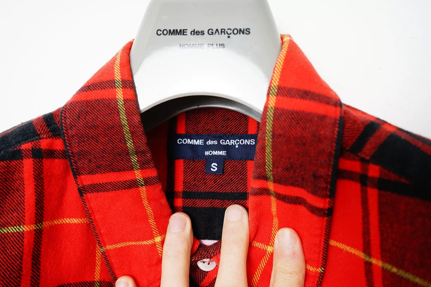 Comme des Garçons Patchwork Vintage Plaid Shirt
