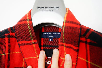 Comme des Garçons Patchwork Vintage Plaid Shirt