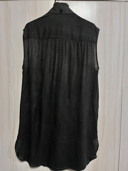Yohji Yamamoto 26SS Scarf Collar Vest