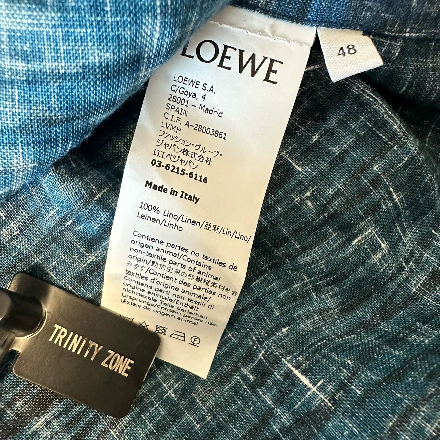 LOEWE Paula's Ibiza Linen Shirt