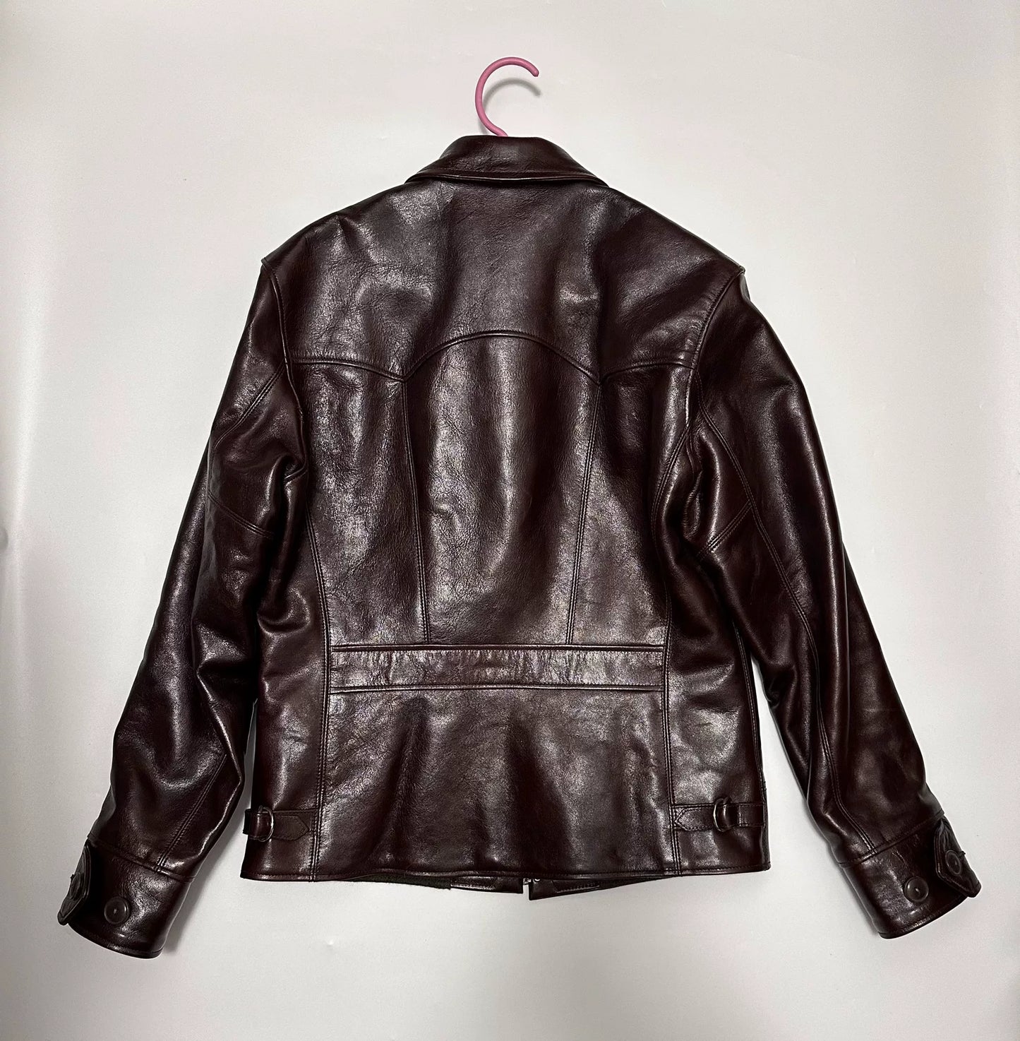 rainbow country vintage leather jacket 1930s