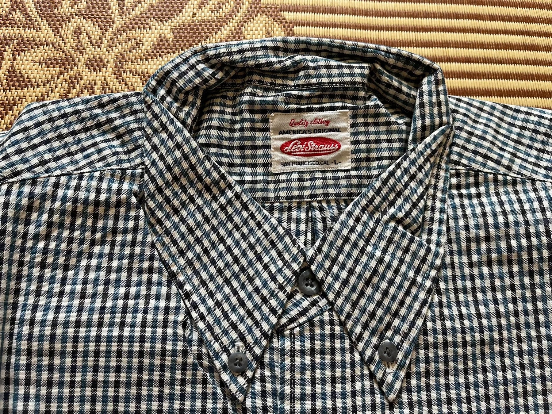 Levis LVC Cotton Check Shirt L