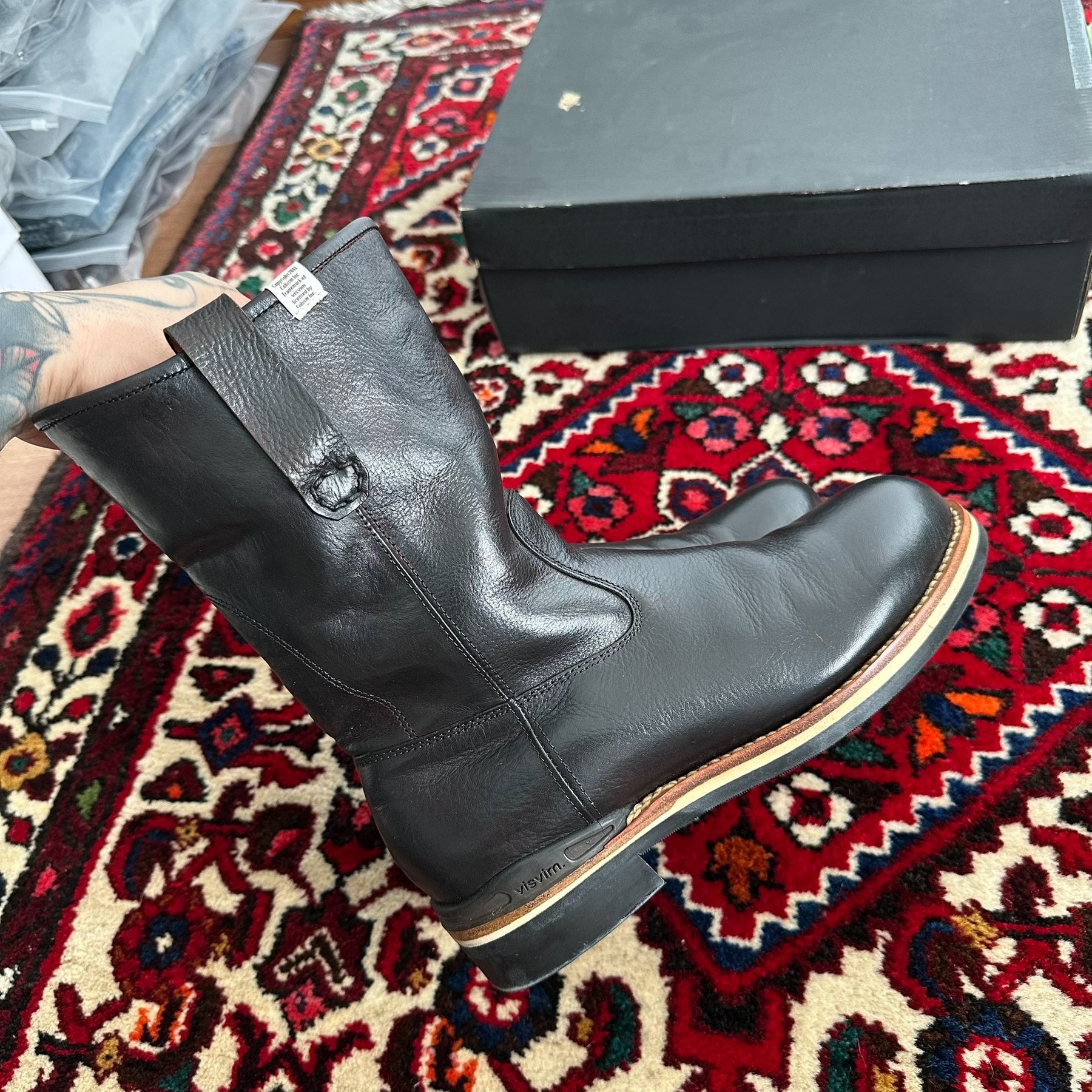 visvim 10SS Engineer Boots