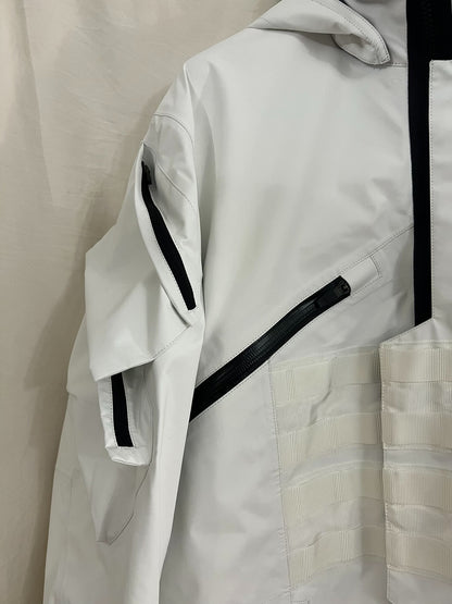 acronym j1wts-gt hooded jacket in white