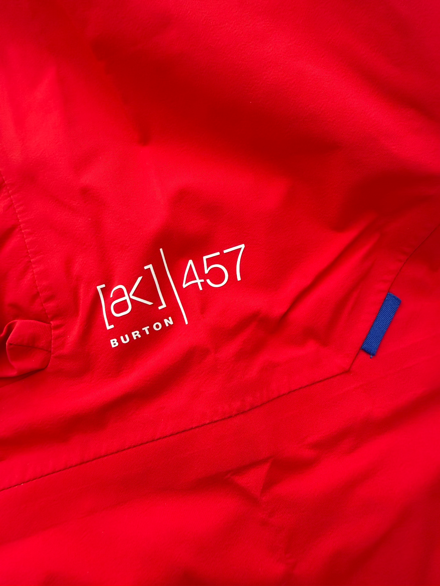 red burton ak457 ski jacket size large