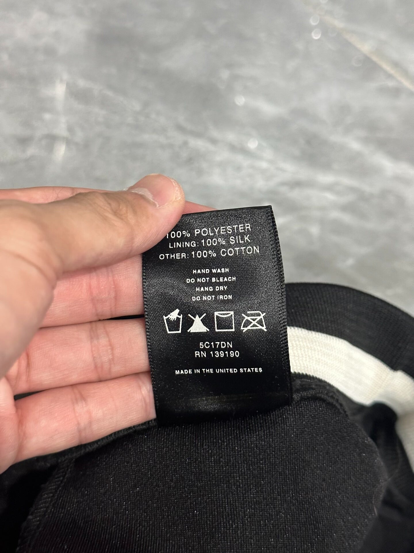 Fear of God Black and White Long Pants