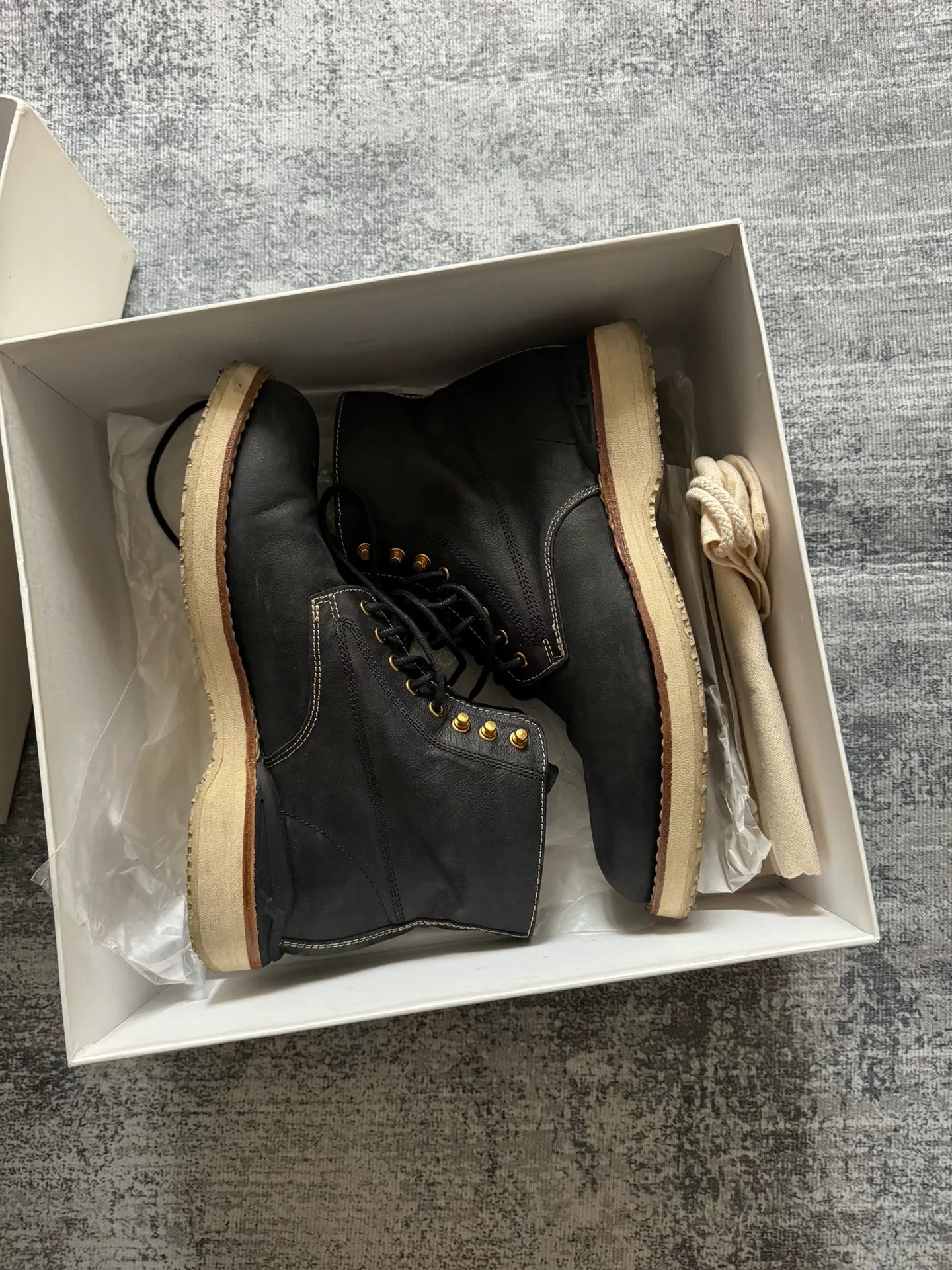 VISVIM 22AW VIRGIL BOOTS-FOLK FIL Limited Black 10.5
