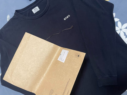 Wtaps 171ATDT-CSM07 Design LS Black Pullover