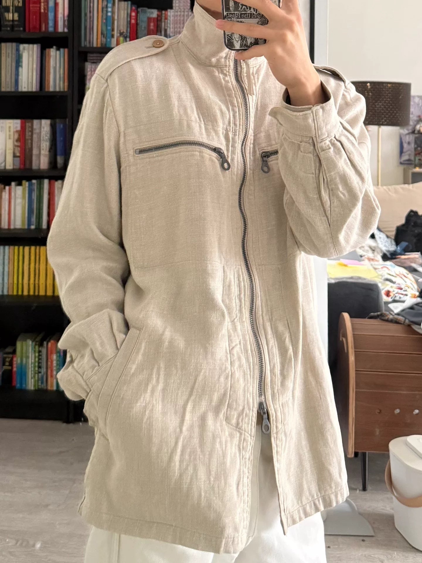 Yohji Yamamoto Y's Men Linen Jacket
