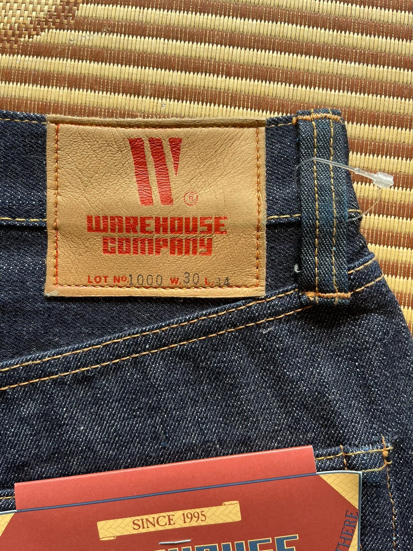 Warehouse 1000 Raw Denim Jeans
