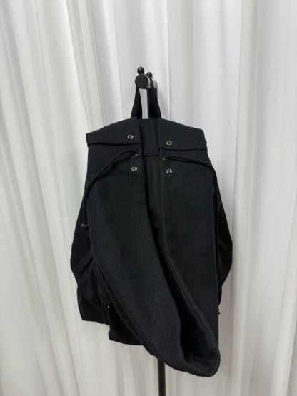 yohji yamamoto pour homme hooded backpack