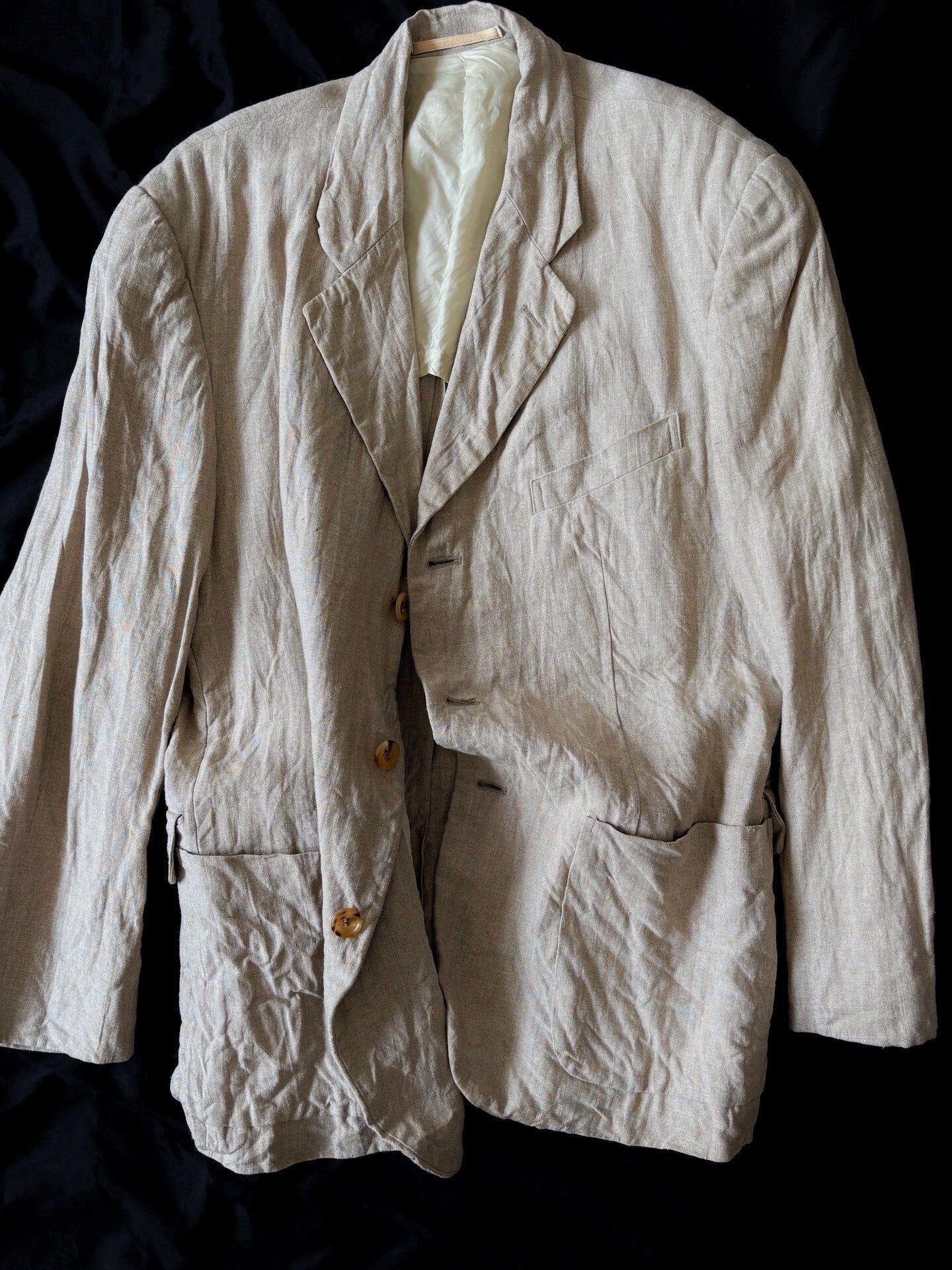 Comme des Garcons Homme Plus 1995 WORK Linen Jacket
