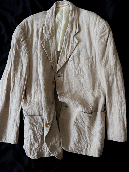 Comme des Garcons Homme Plus 1995 WORK Linen Jacket
